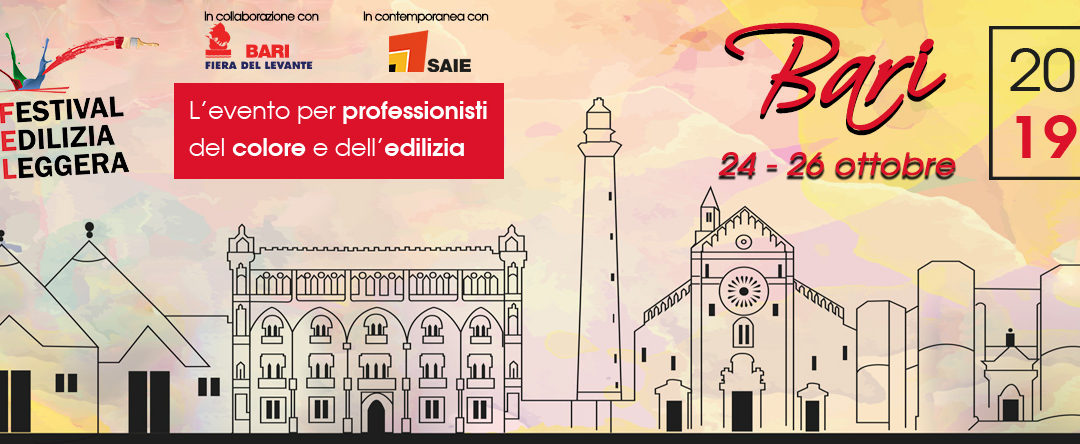 FEL 2019 : Sarà Bari la città del colore!