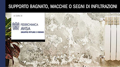 Supporto Bagnato, Macchie O Segni Di Infiltrazioni