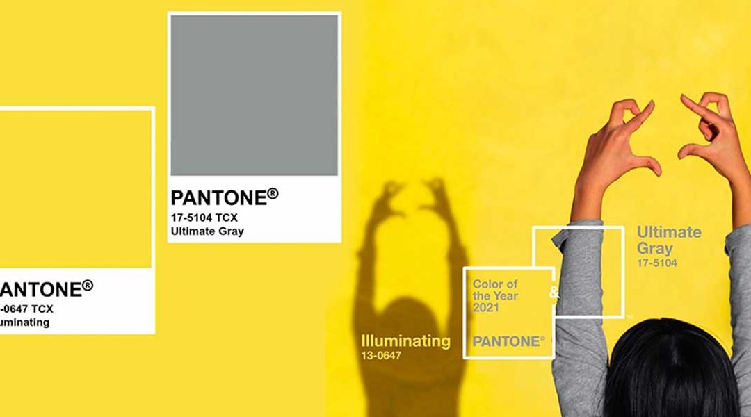 Vi presentiamo ILLUMINATING E ULTIMATE GRAY, i colori Pantone 2021