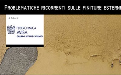 Problematiche ricorrenti sulle finiture esterne
