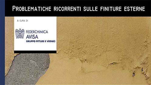 Problematiche ricorrenti sulle finiture esterne