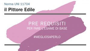 esame pittore edile
