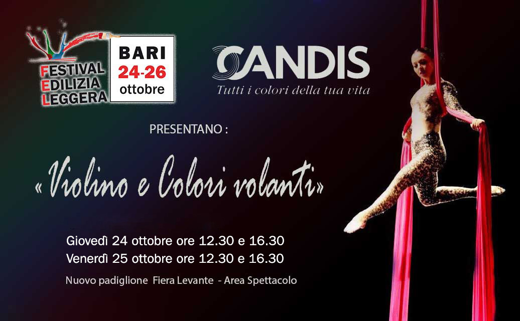 Tornano a volare i colori di Candis al FEL di Bari
