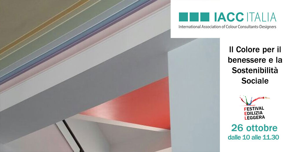 Convegno IACC Italia – Il Colore per il benessere e la Sostenibilità Sociale