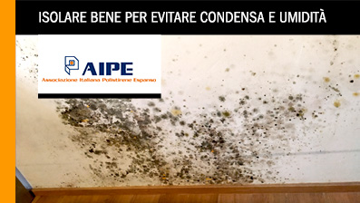 Isolare bene per evitare condensa e umidità