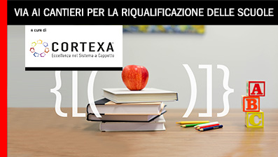 Via ai cantieri per la riqualificazione degli edifici scolastici