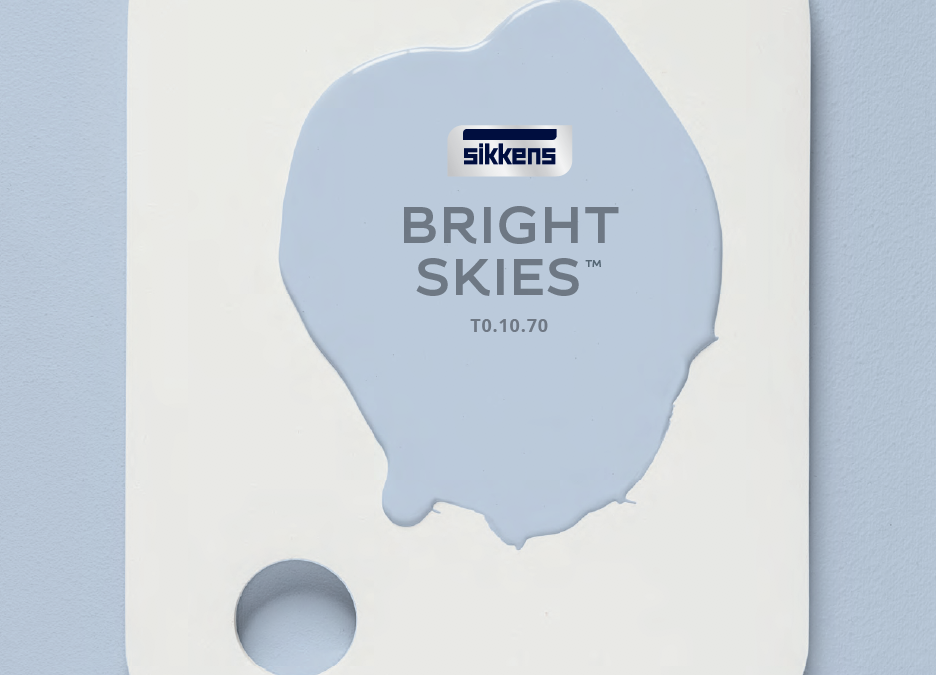 Sikkens presenta il nuovo colore 2022 : Arriva Bright Skies™