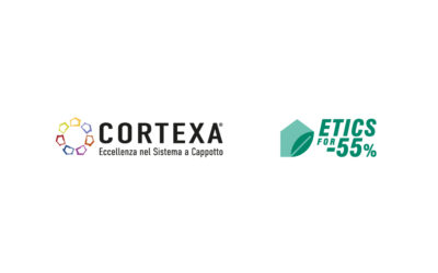 Cortexa presenta ETICS FOR -55%: il progetto dedicato a iniziative volte ad incrementare la sostenibilità in edilizia