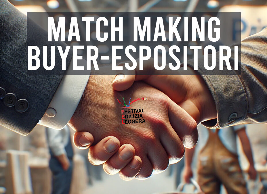 Buyer ed Espositori connessi con il programma MatchMaking