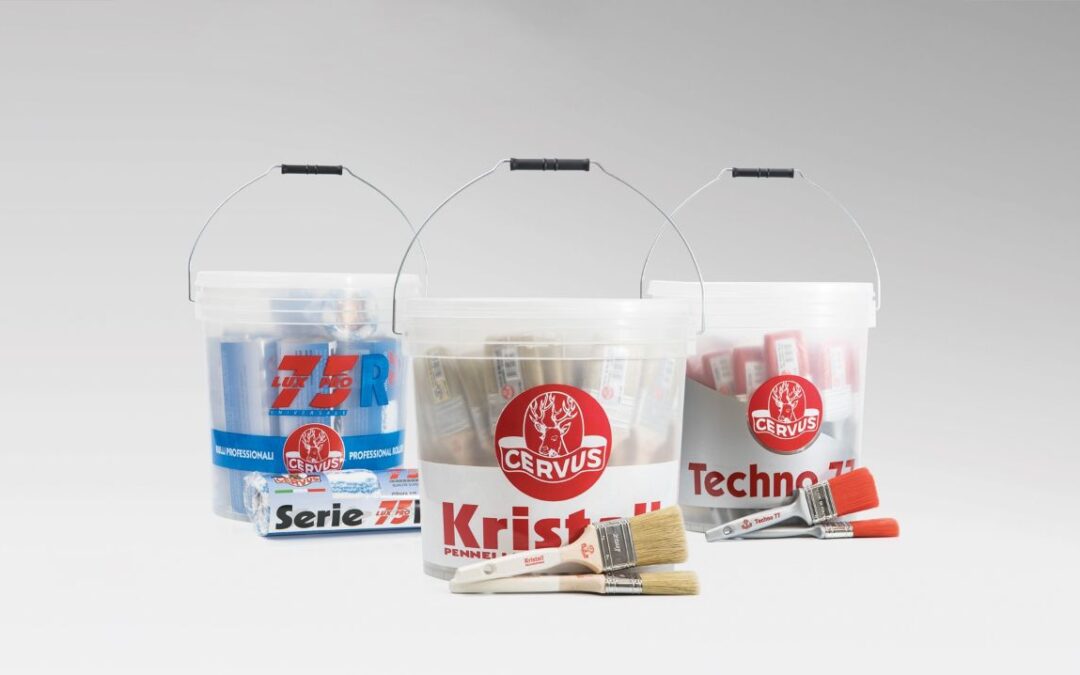 Dal 1951 al servizio dei professionisti: CERVUS presenta pennelli, rulli e accessori al FEL