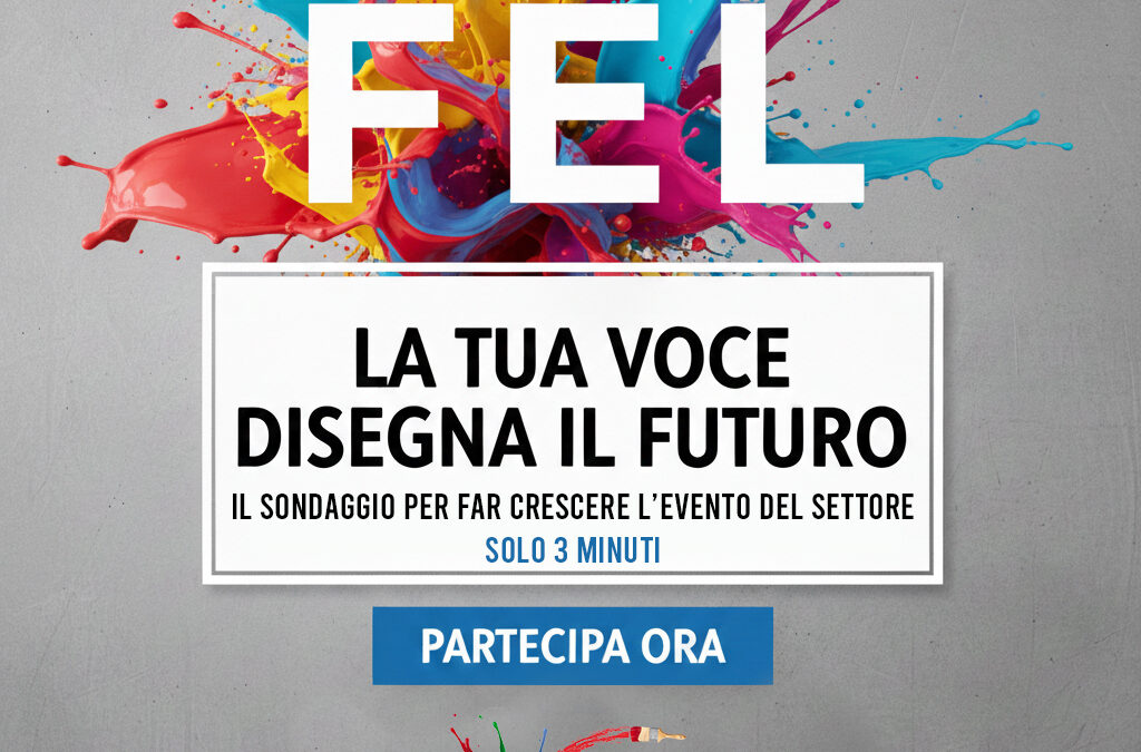 Mercato Colore ed Edilizia Leggera: Sondaggio FEL 2026/2027